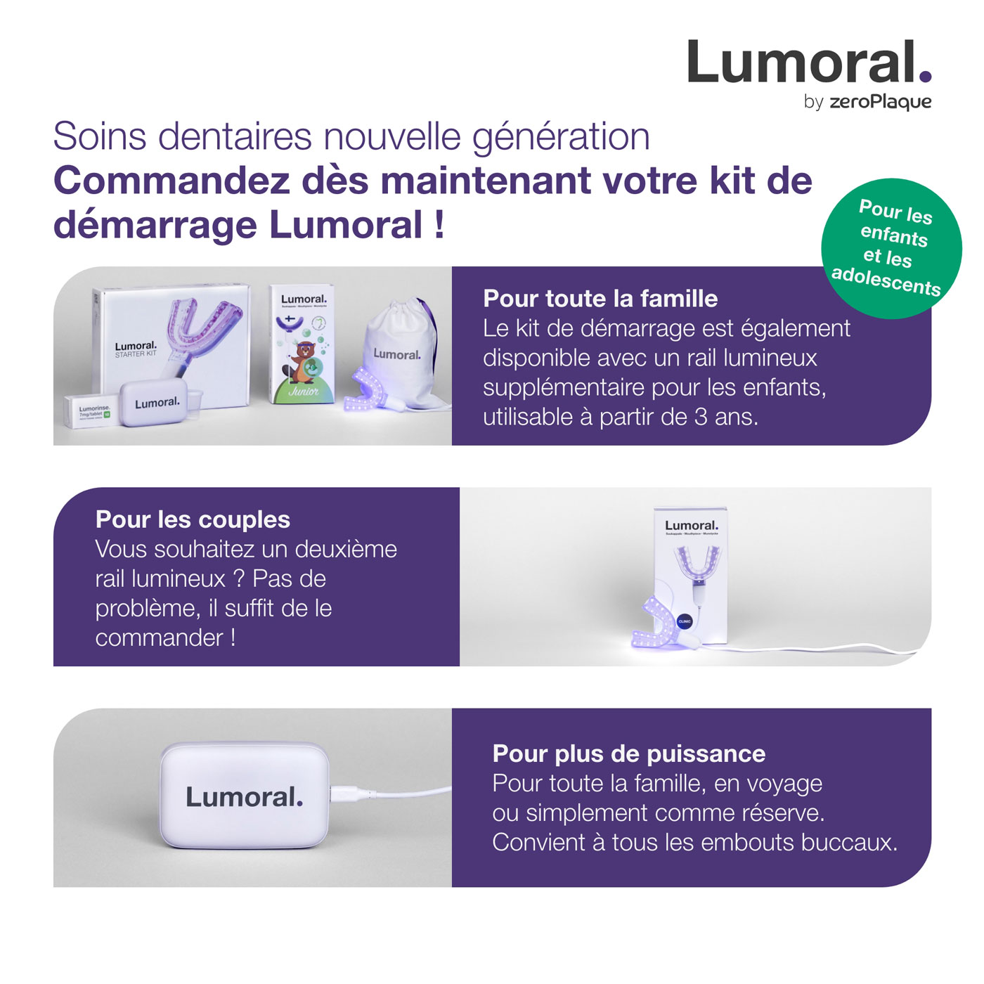 Embout buccal supplémentaire Lumoral Kids