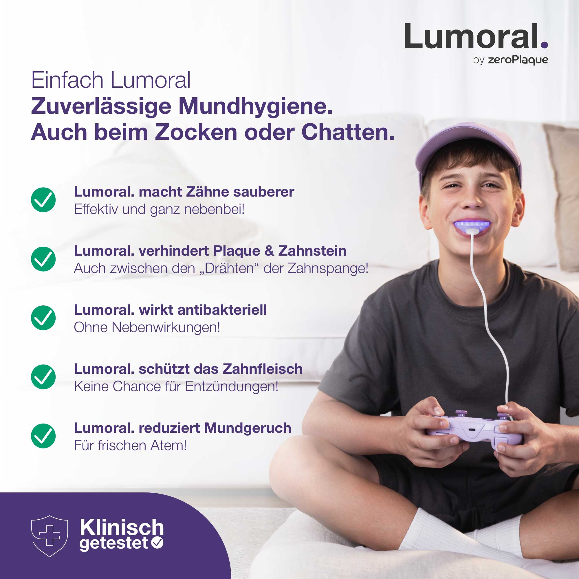 Lumoral zusätzliches  Mundstück Kids